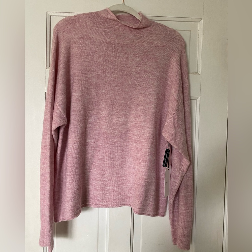 Leith mock turtleneck sweater
